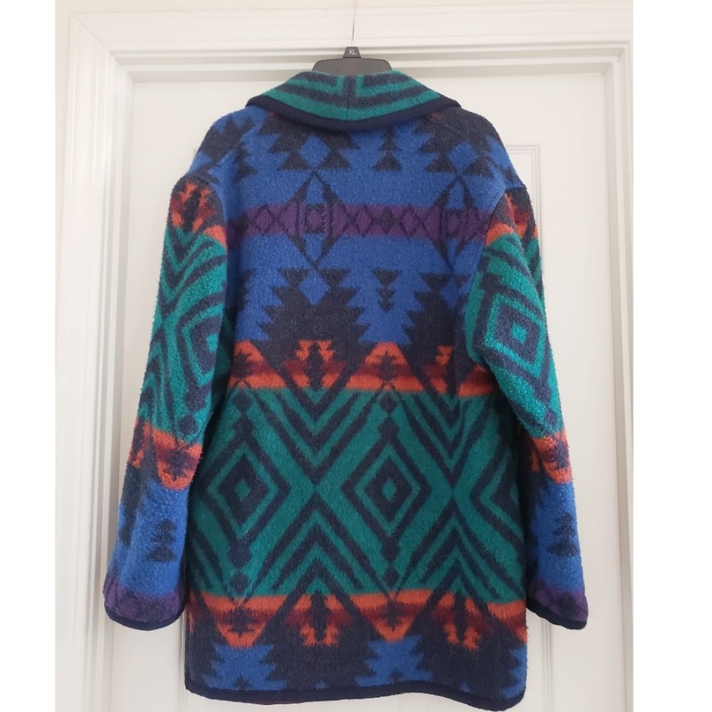 Aztec Vintage Wool Jacket - Hunters Run - Picture 2 of 8